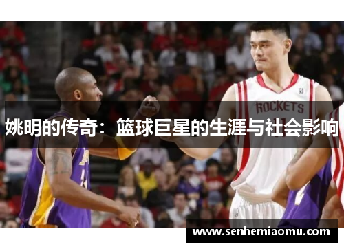 姚明的传奇：篮球巨星的生涯与社会影响